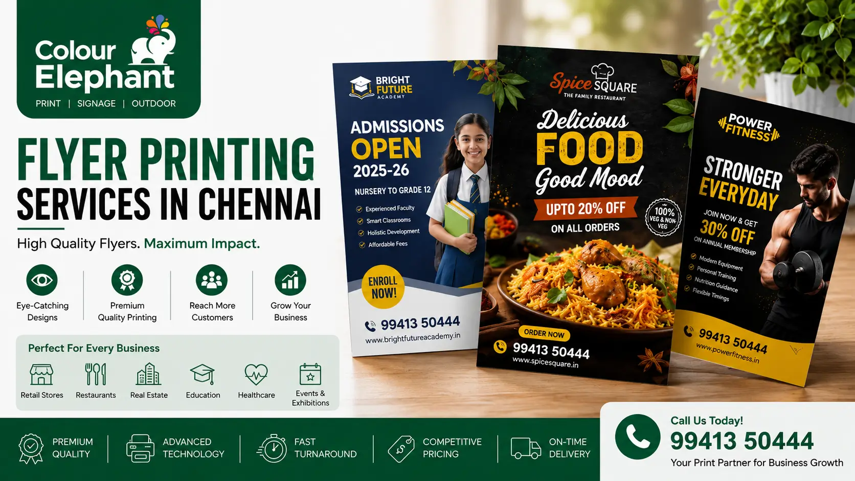 Flyer Printing Chennai | Custom Flyer Printing Chennai  | Bulk Flyer Printing Chennai